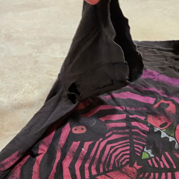 VTG MF Doom Invader Zim Nickelodeon Mens M Medium? Faded Distressed T Shirt - Picture 9 of 10